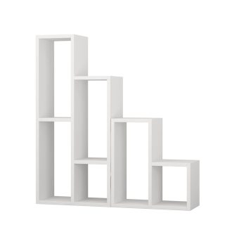 Virágtartó állvány szett, fehér