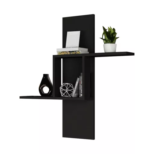 Falipolc 70x64x20cm, antracit