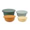4 darabos ételtároló doboz szett