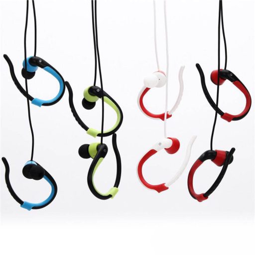 Vezeték nélküli bluetooth-os sport fülhallgató-fekete/piros
