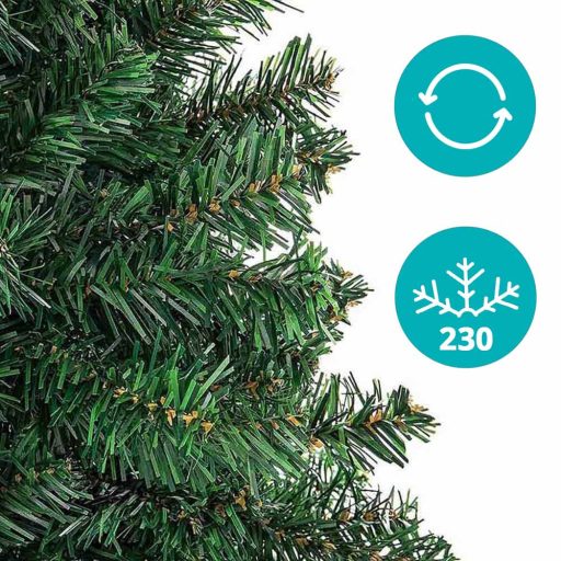 Nordmann műfenyő fém talppal, 4 méretben-120 cm