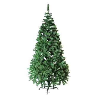 Nordmann műfenyő fém talppal, 4 méretben-210 cm