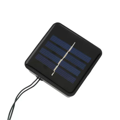 100 LED-es napelemes kerti fényfüzér-20 méteres-színes