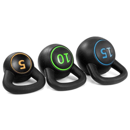 3 db-os kettlebell szett - 2.3/4.5/6.7 kg (5/10/15 lbs)
