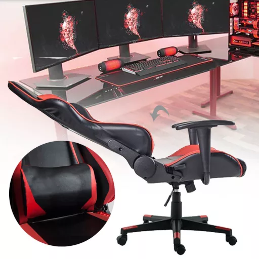 Gamer szék több színben  - pro-piros