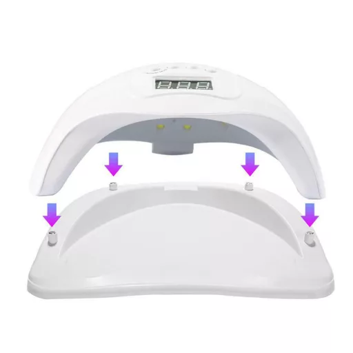 24 LED-es UV lámpa