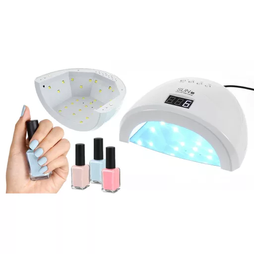 24 LED-es UV lámpa