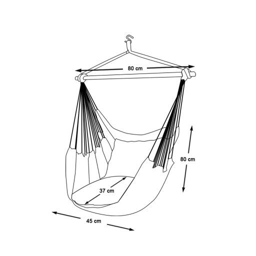 Függőszék párnával