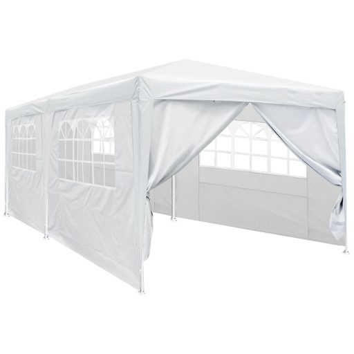 Party sátor fehér színben, 3 méretben-3x6 méteres