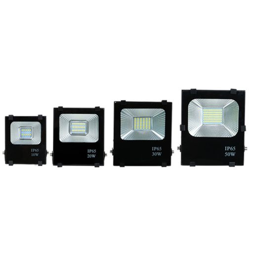 Napelem paneles  LED reflektor, 4 típusban