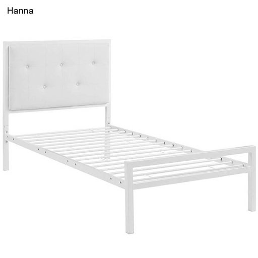Hanna fém ágykeret ajándék ágyráccsal, több méretben és színben