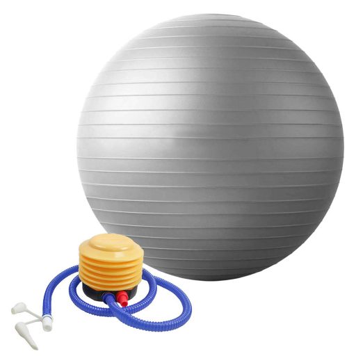 Fitnesz labda, 75 cm, pumpával