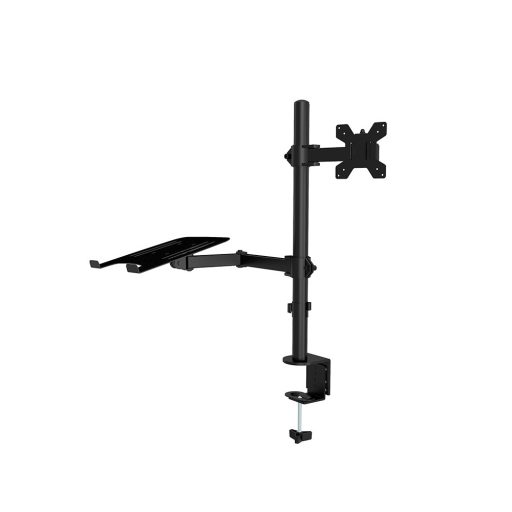 Asztali monitor és laptoptartó állvány