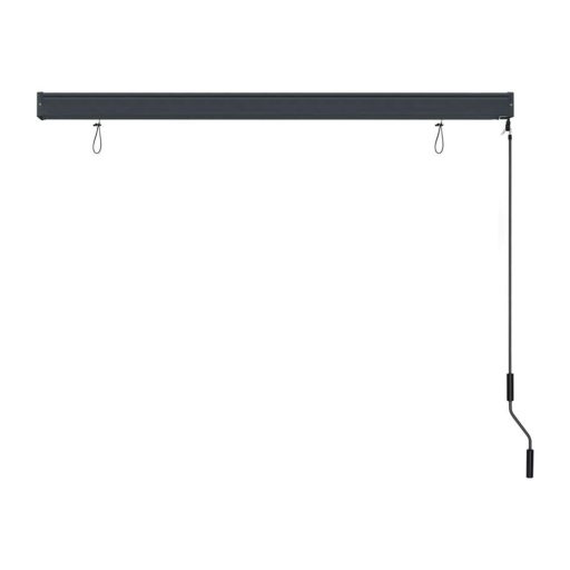 Függőleges napellenző, 1,3*2,5m, szürke