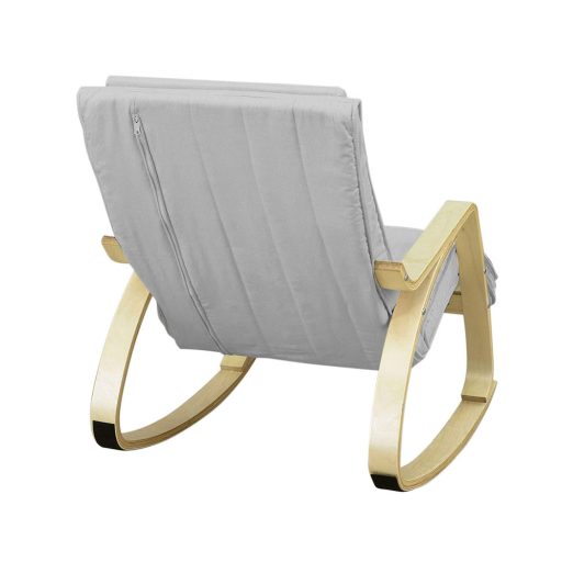 Hintaszék, állítható lábtartóval - Szürke