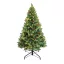 LED-es műfenyő több típusban, melegfehér-100 LED-es, 120 cm