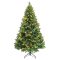 LED-es műfenyő több típusban, melegfehér-180 LED-es, 150 cm