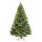 LED-es műfenyő több típusban, melegfehér-320 LED-es, 210 cm