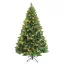 LED-es műfenyő több típusban, melegfehér-320 LED-es, 210 cm