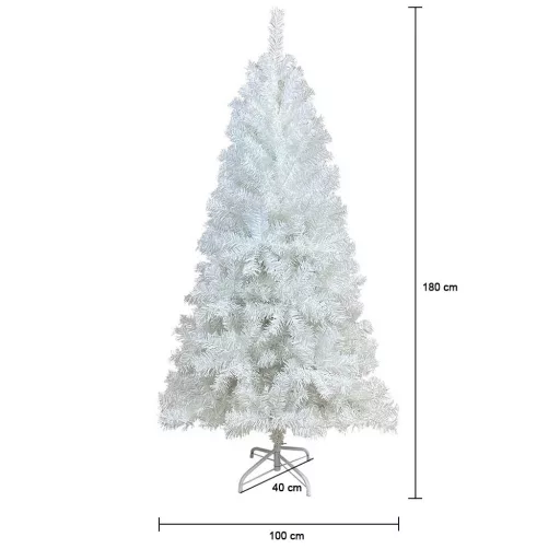 Fehér műfenyő - több méretben-180 cm-es 