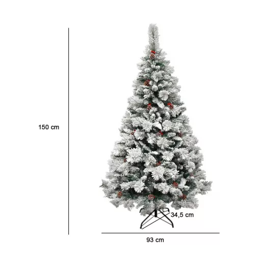 Havas műfenyő - több típusban-150 cm-es