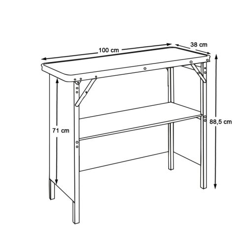 Összecsukható hordozható bárpult