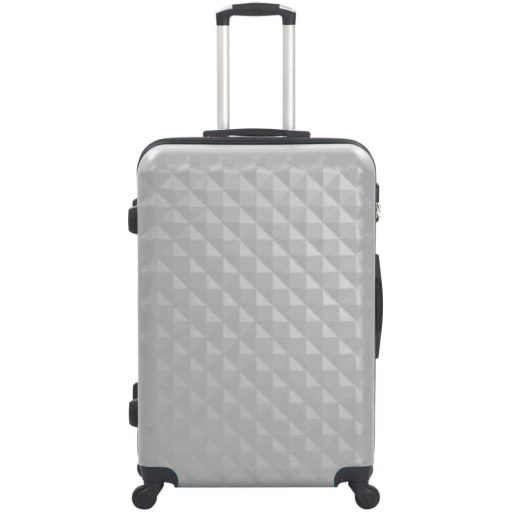 Utazóbőrönd szett kozmetikai táskával, több színben-szürke