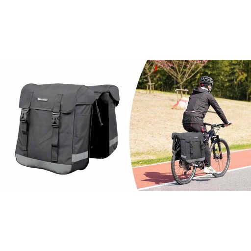 Kétoldalas kerékpártáska