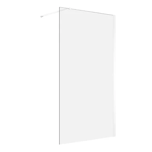 Walk-in 8 mm-es edzettüveg zuhanyfal, 100x200cm