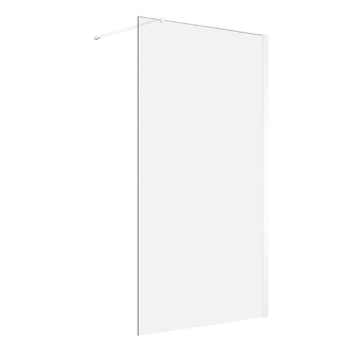 Walk-in 8 mm-es edzettüveg zuhanyfal, 100x200cm