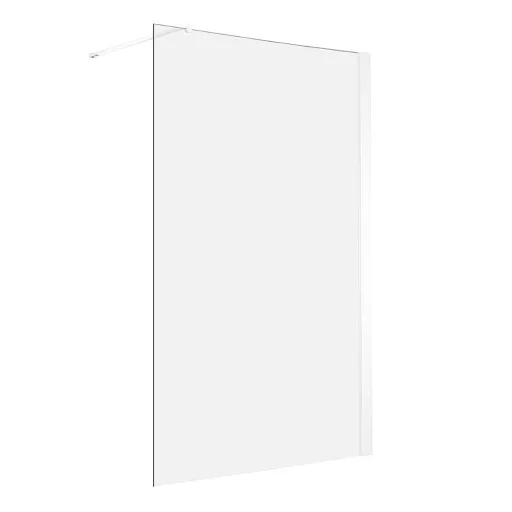 Walk-in 8 mm-es edzettüveg zuhanyfal, 120x200cm