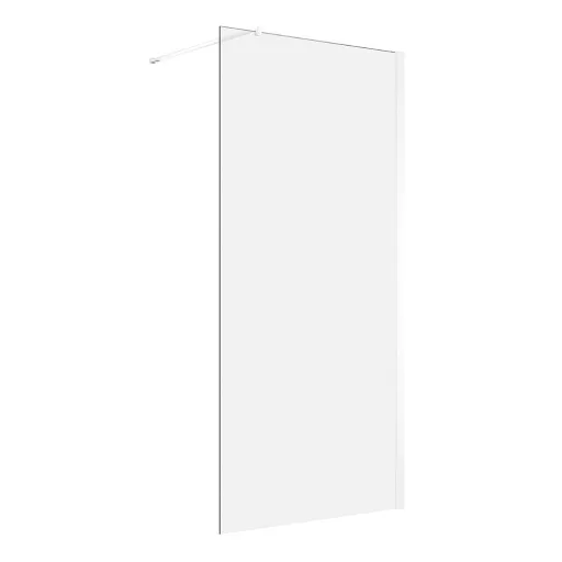 Walk-in 8 mm-es edzettüveg zuhanyfal, több méretben