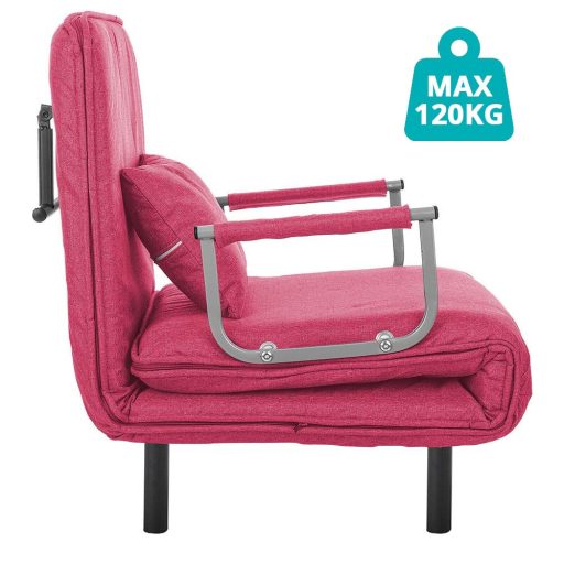 2 az 1-ben fotelágy, több színben-bordó