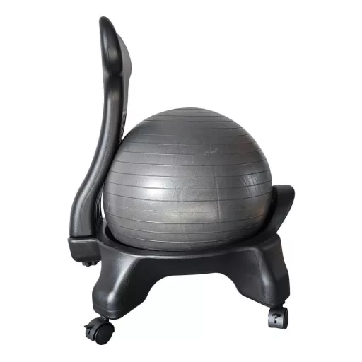 Fitnesz szék 55 cm labdával, pumpával