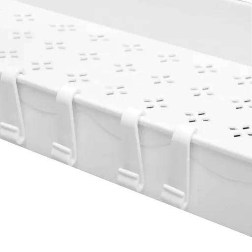 Mosogató alá helyezhető 2 színtes rendszerező állvány 2db, fehér