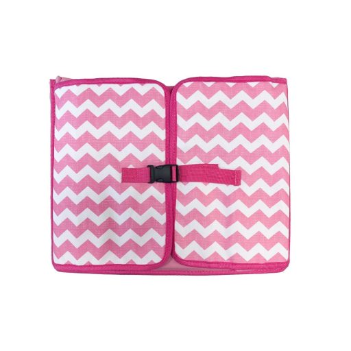 Hordozható gyerekasztal autóba, zsebekkel, pink