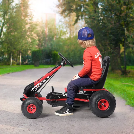 Pedálos gyerek gokart, több színben