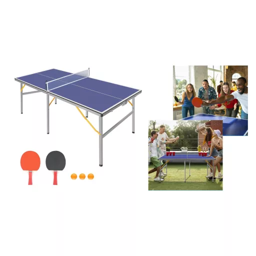 Beltéri pingpongasztal hálóval 