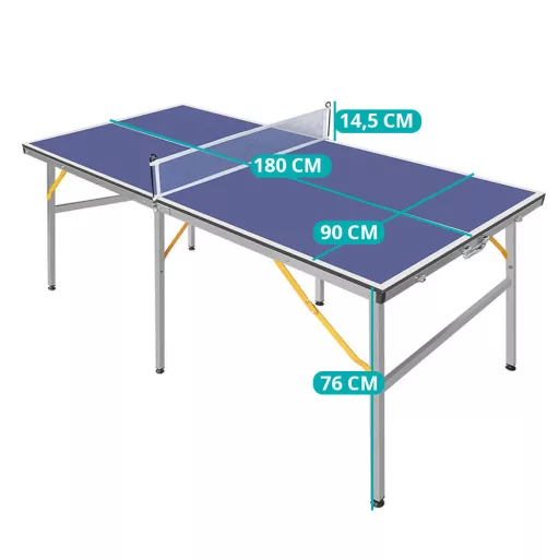 Beltéri pingpongasztal hálóval 