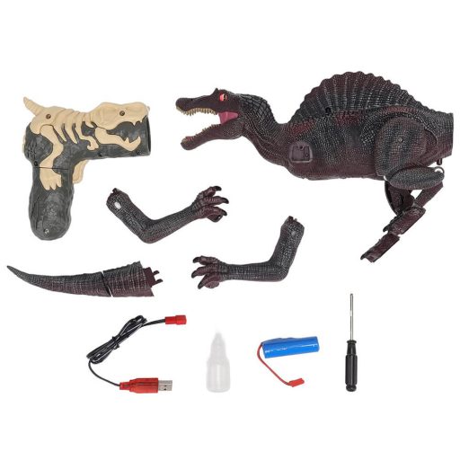 Távirányítós játék dinoszaurusz hang- és fényeffektekkel