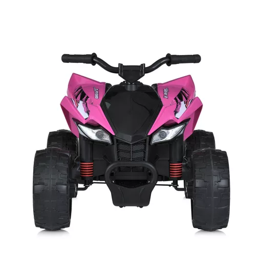 Elektromos quad gyerekeknek, 12V, rózsaszín