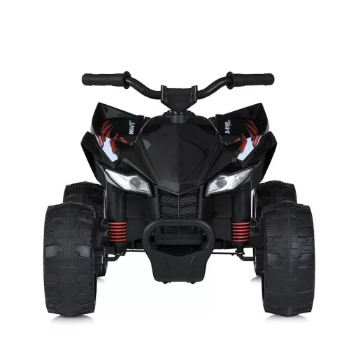 Elektromos quad gyerekeknek, 12V, fekete