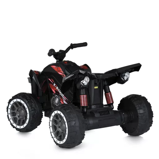 Elektromos quad gyerekeknek, 12V, fekete