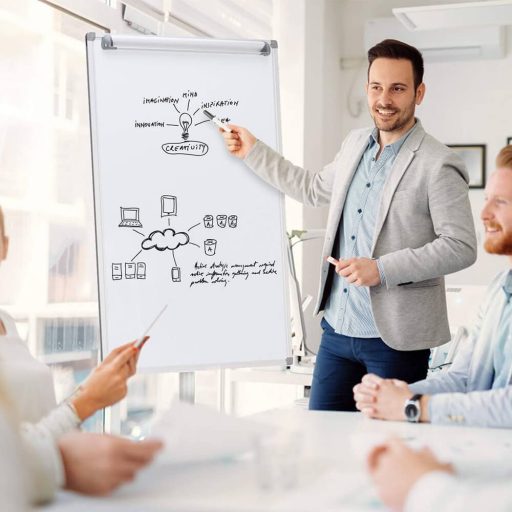 Gurulós mágneses flipchart tábla, több típusban és méretben