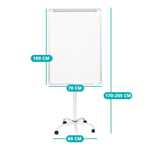 Gurulós mágneses flipchart tábla, több típusban és méretben