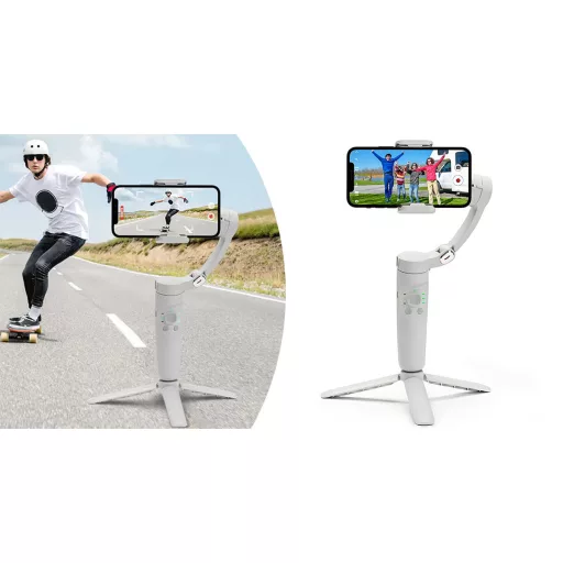 Gimbal kézi okostelefon kamera stabilizátor