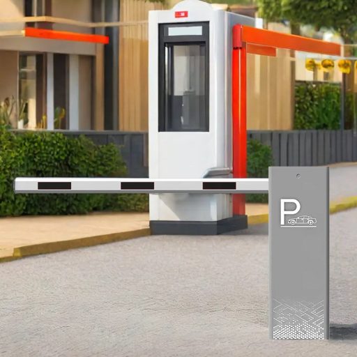Elektromechanikus sorompó, jobbos kivitel