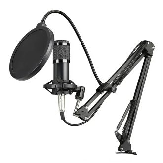 Asztalra szerelhető mikrofon, USB csatlakozóval