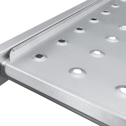 Csúszásmentes acéllemez csuklós létrához