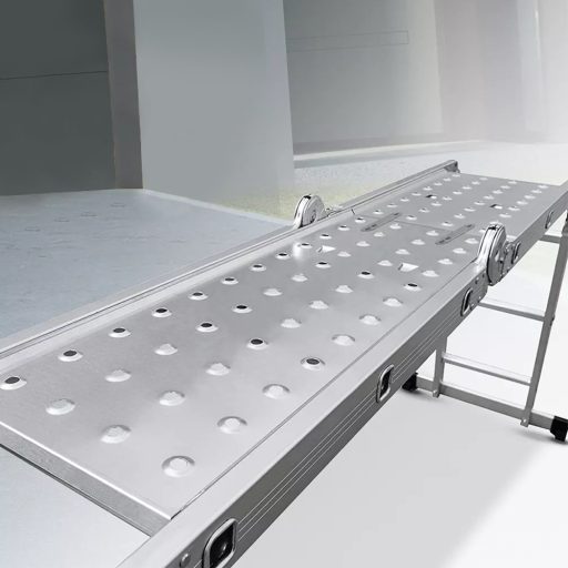 Csúszásmentes acéllemez csuklós létrához